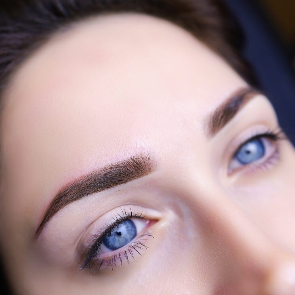 Eyebrows Color Correction