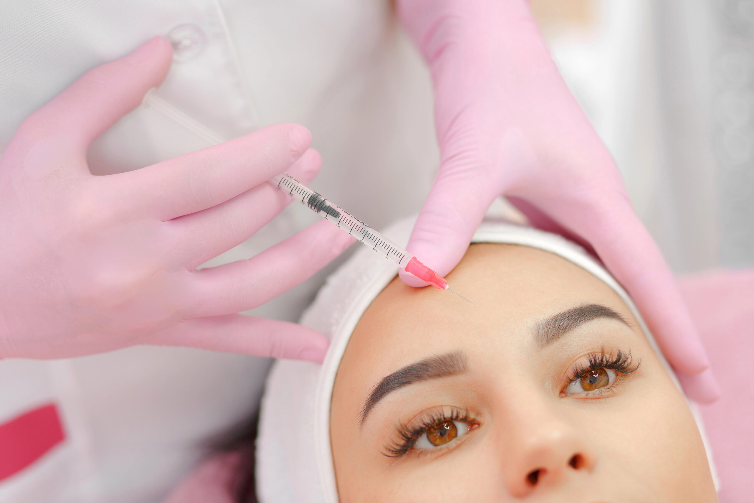 Botox injections at KV Beauty med spa in Algonquin, Illinois