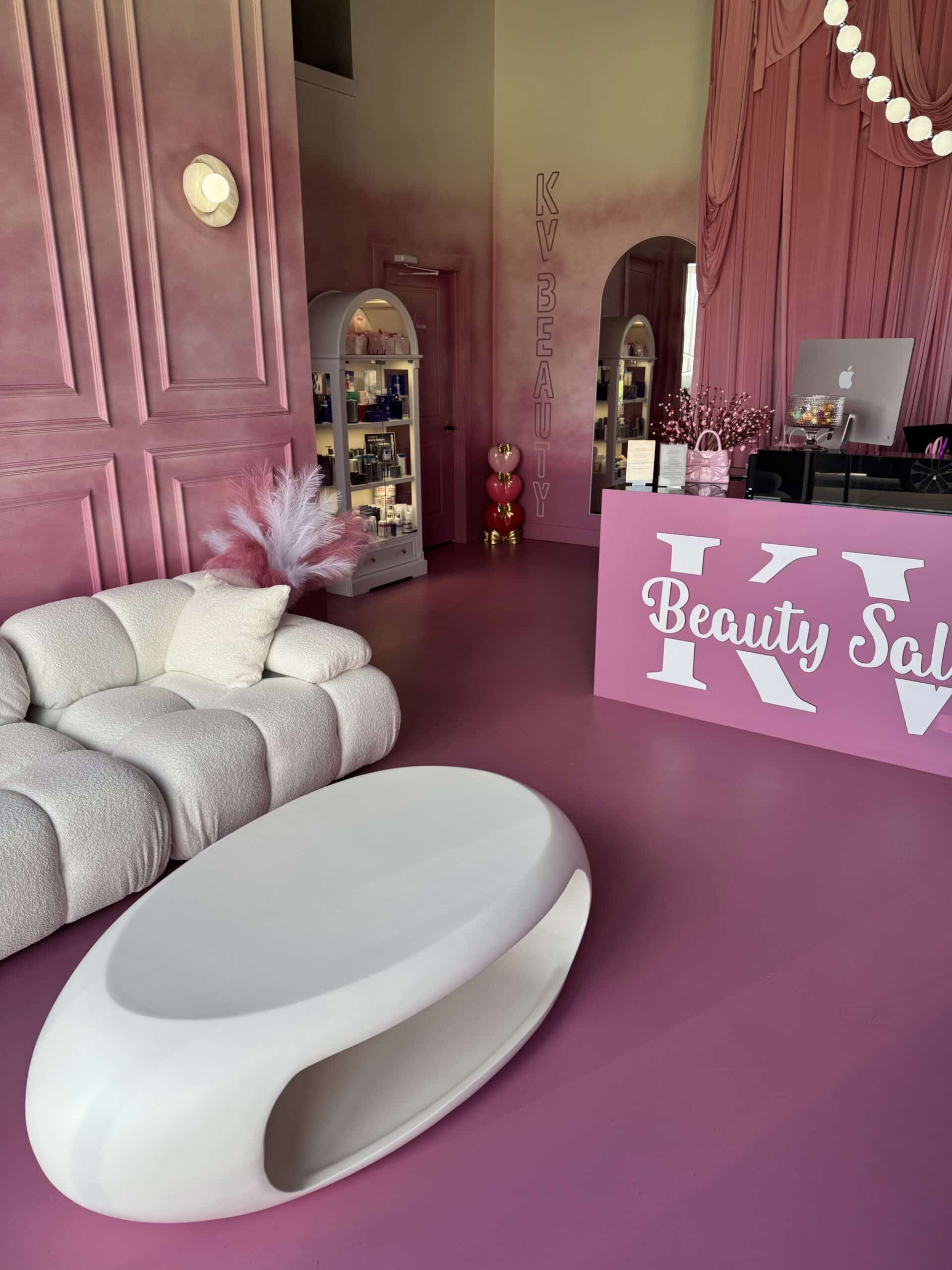 KV Beauty med-spa reception in Algonquin, Illinois