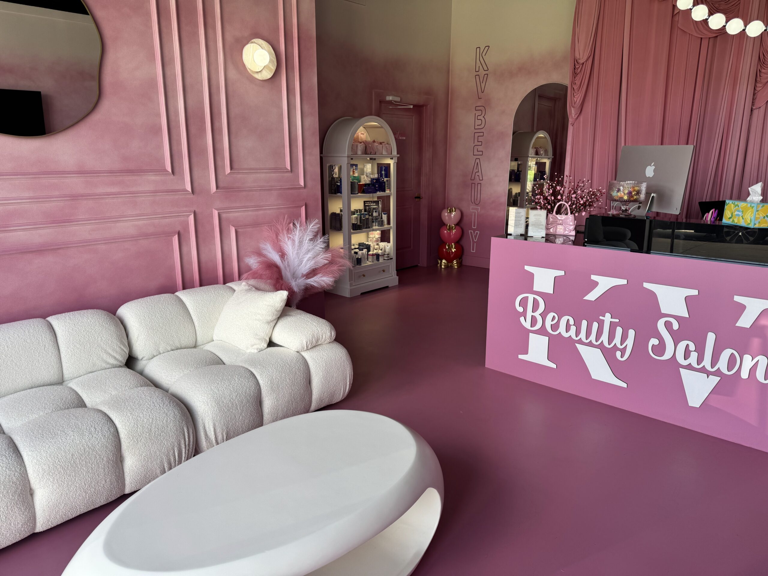 KV Beauty med spa reception in Algonquin, Illinois